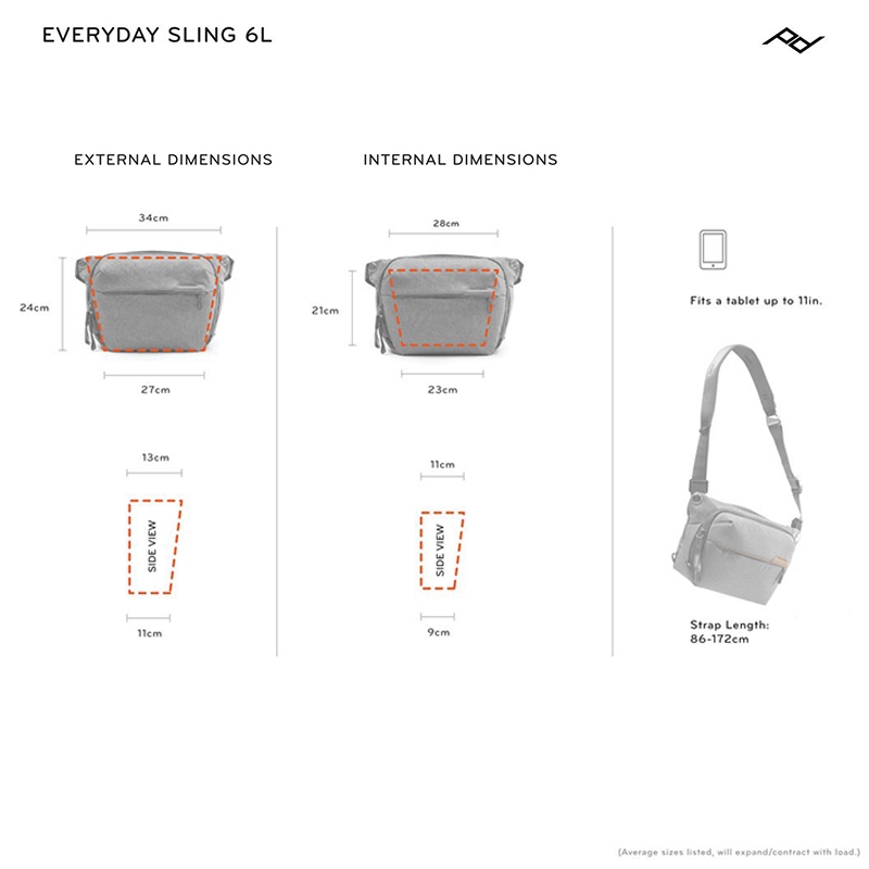 Peak Design Everyday Sling 6L