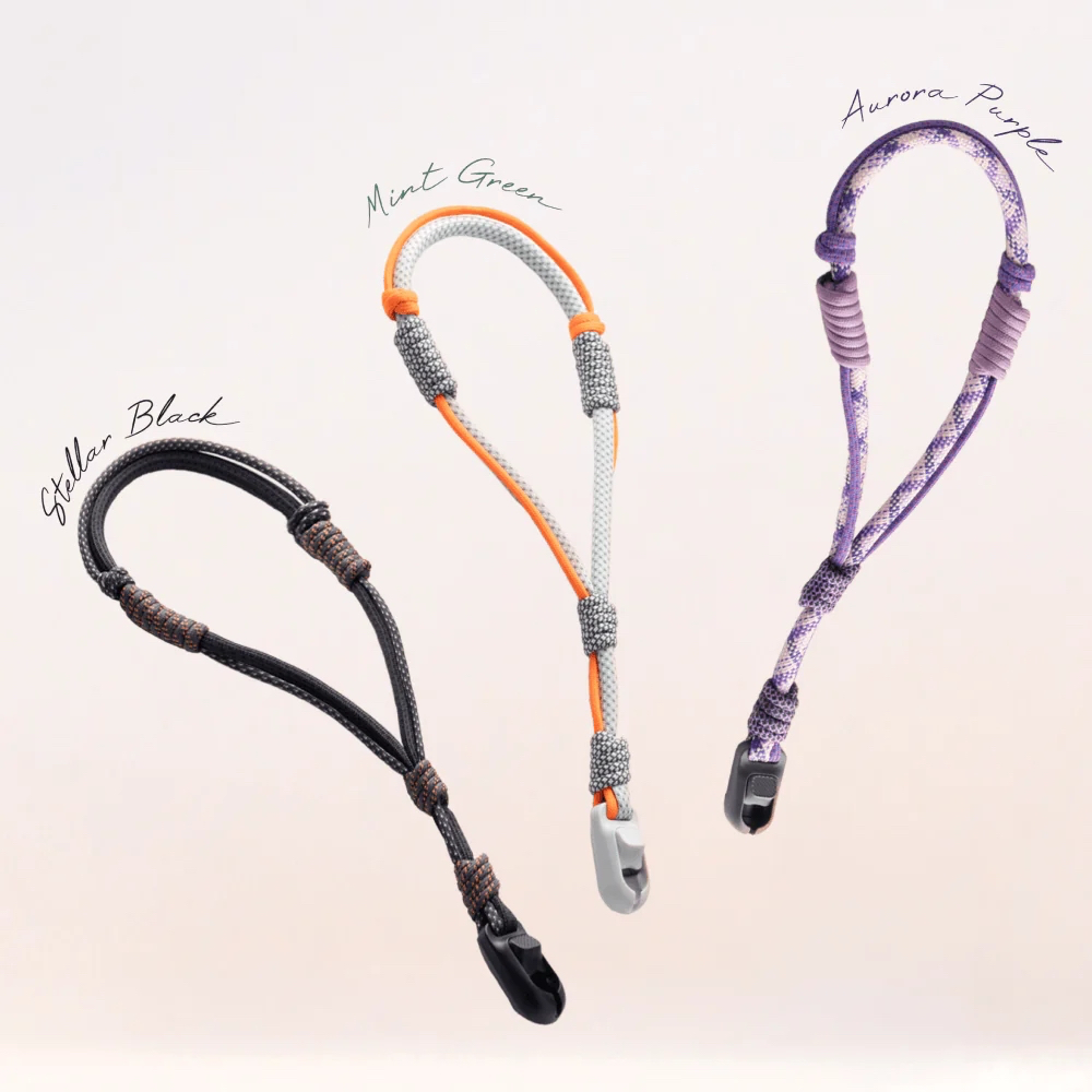 PGYTECH Pocket Hand Strap (Aurora Purple / Mint Green / Stellar Black)-7daydeal