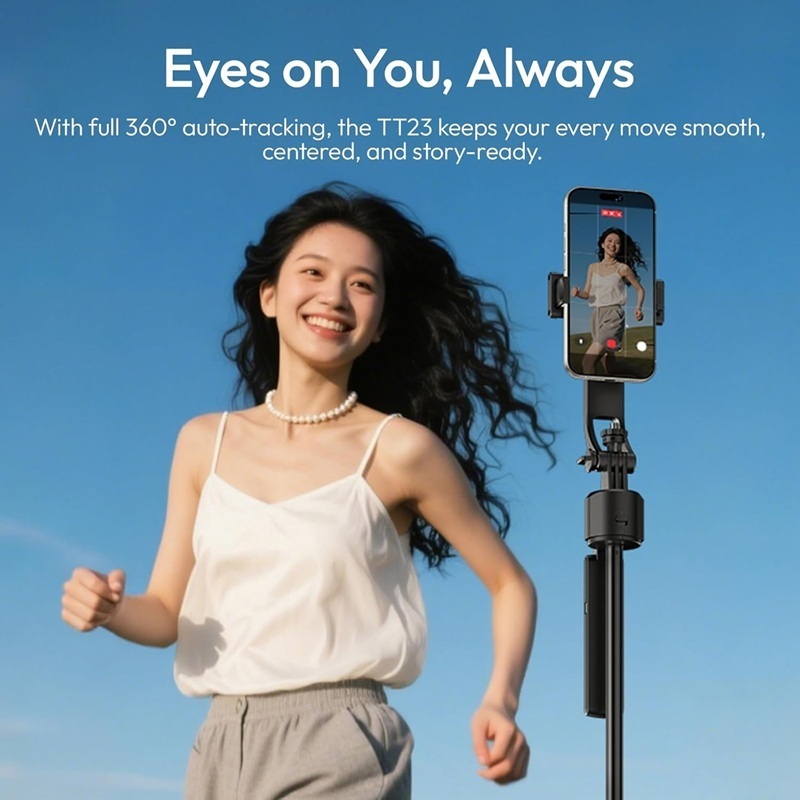 Ulanzi TT23 Auto-Tracking Selfie Stick Tripod (T168)