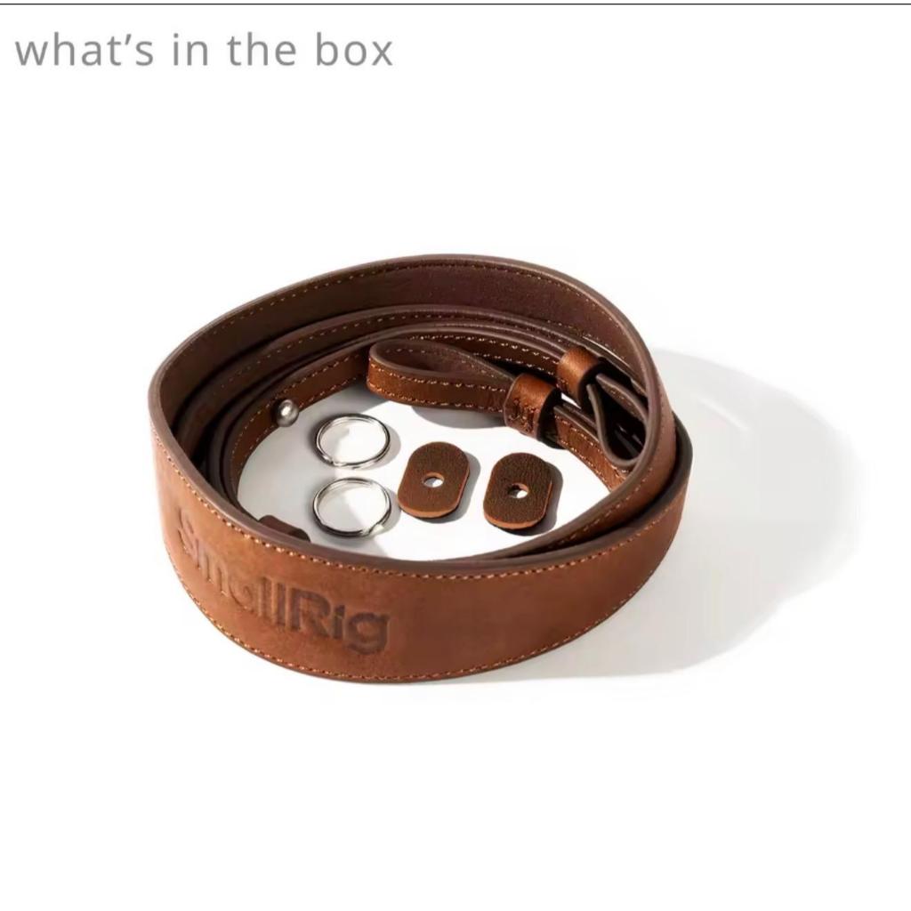 SmallRig Universal Leather Camera Shoulder Strap (Black 5208 / Brown 5209)