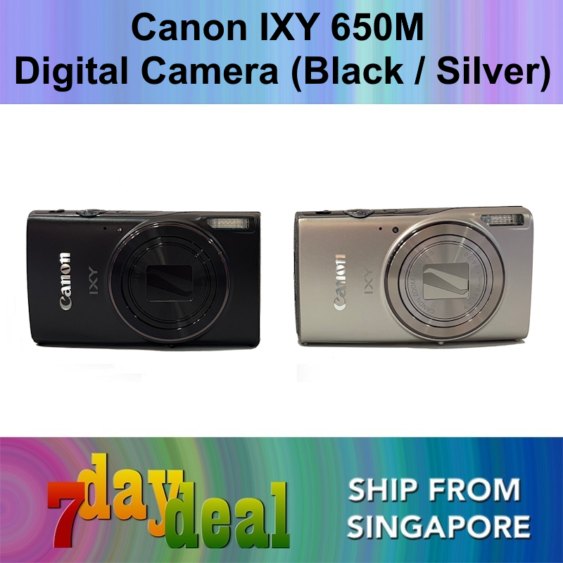 Canon IXY 650M Digital Camera (Black / Silver)