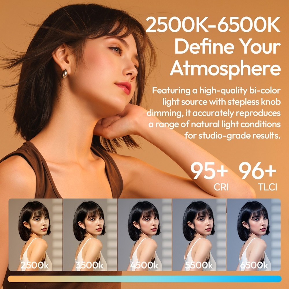 Ulanzi C60RGB C60 RGB WW 60W COB LED Video Light 3300mAh (L274)