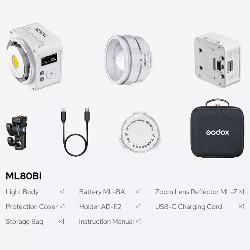 Godox ML80Bi / ML150Bi Bi-Color LED Video Light