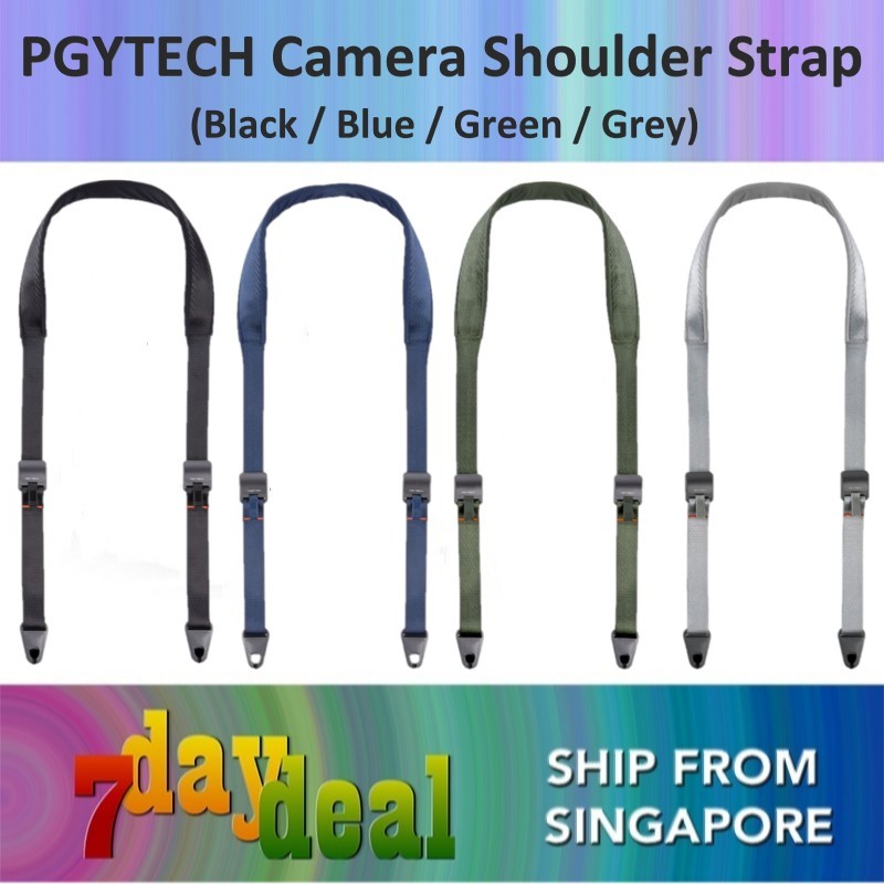 PGYTECH Camera Shoulder Strap (Black / Blue / Green / Grey)