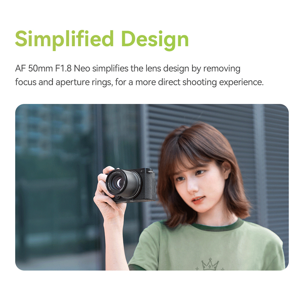 TTArtisan AF 50mm F/1.8 Neo Full Frame Lens (Leica L / Nikon Z / Sony E FE)