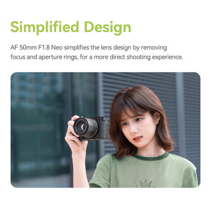 TTArtisan AF 50mm F/1.8 Neo Full Frame Lens (Leica L / Nikon Z / Sony E FE)