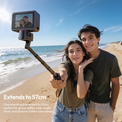 Ulanzi MT98 Foldable Invisible Selfie Stick With Mini Tripod for 360 Camera / Action Camera (S054)