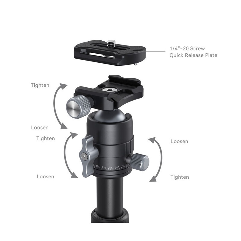 SmallRig Aluminum Mini Tripod VT-20 (4289)