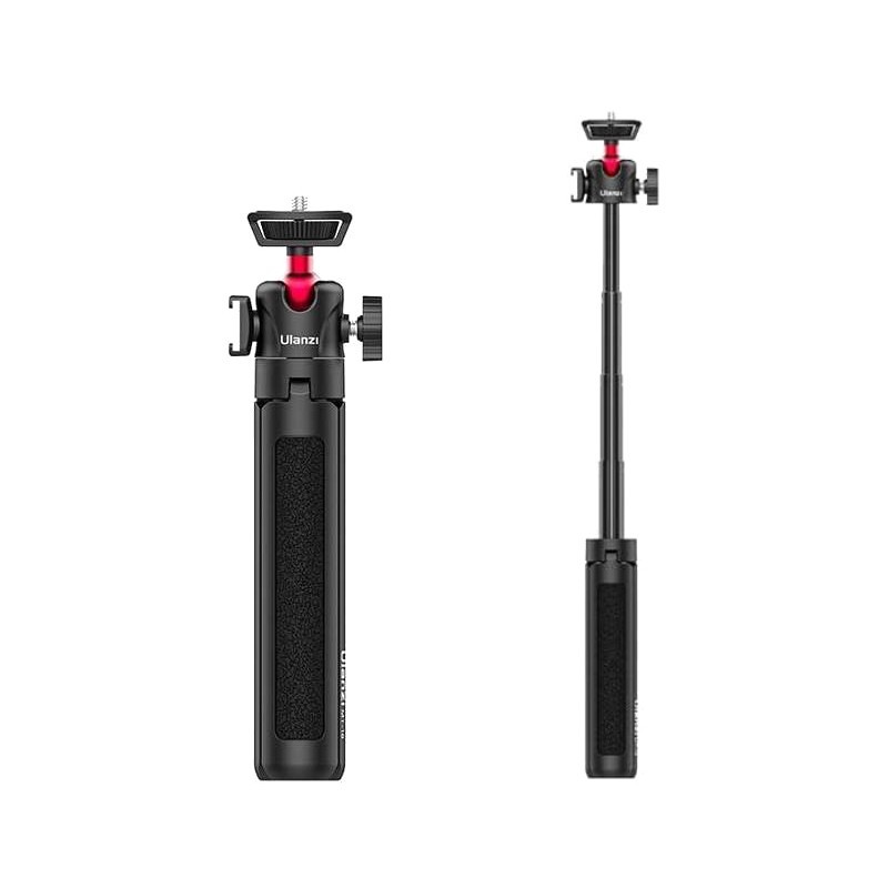 Ulanzi MT-16 Extendable Desktop Tripod Selfie Stick with Ball Head and Cold Shoe Mount