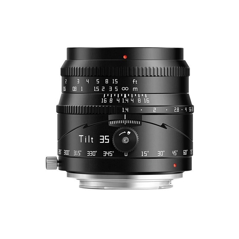 TTArtisan 35mm F1.4 Tilt Manual Focus Lens (Black) - E / X Mount 