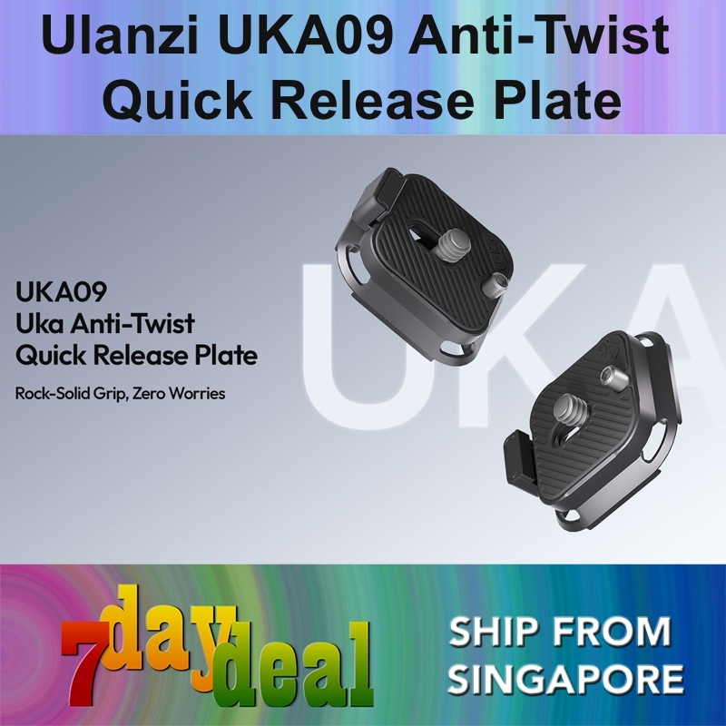Ulanzi UKA09 Uka Anti-Twist Quick Release Plate (C080)