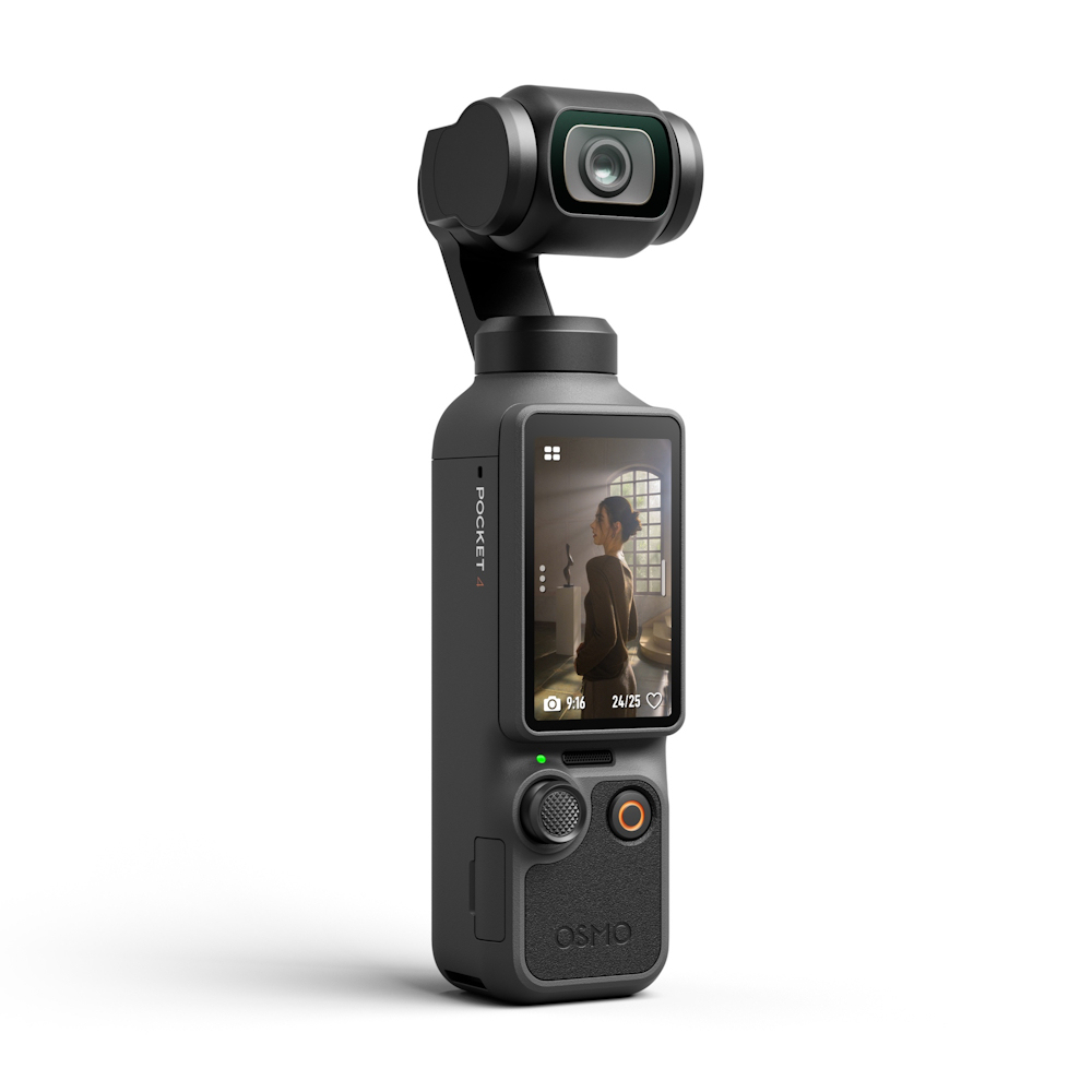 DJI Osmo Pocket 4 3-Axis Stabilized Pocket Camera (Standard / Creator Combo)
