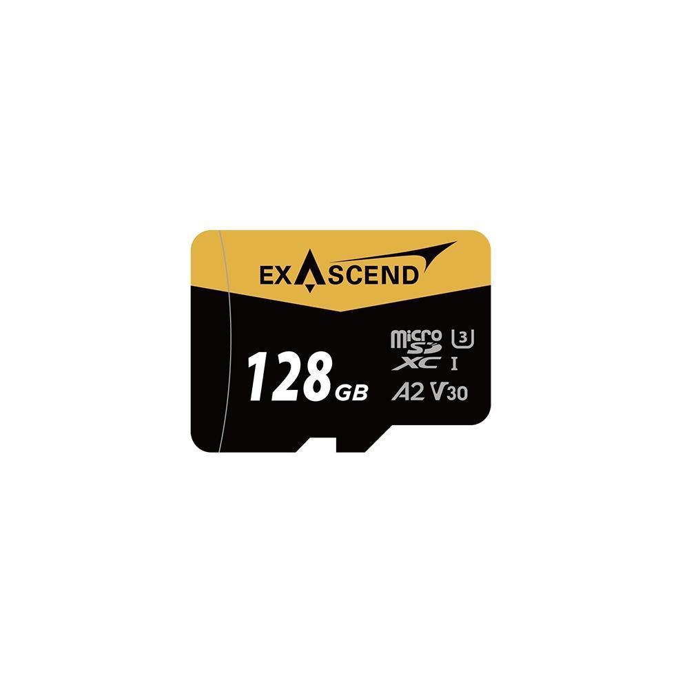 Exascend Catalyst 64GB / 128GB / 256GB Micro SD XC UHS-I V30 A2 Memory Card