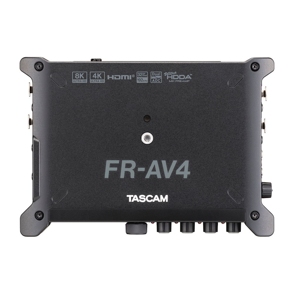 Tascam FR-AV4 32-Bit Float 4-ch Field Recorder with Mixer, Timecode Generator and HDMI Sync