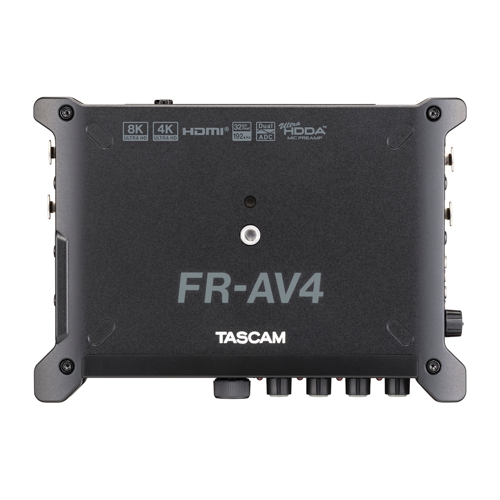 Tascam FR-AV4 32-Bit Float 4-ch Field Recorder with Mixer, Timecode Generator and HDMI Sync