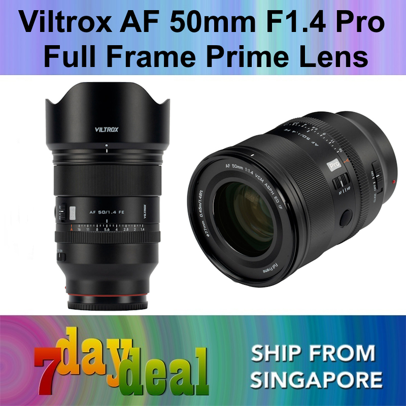Viltrox AF 50mm F/1.4 Pro Full Frame Lens (E FE Mount)