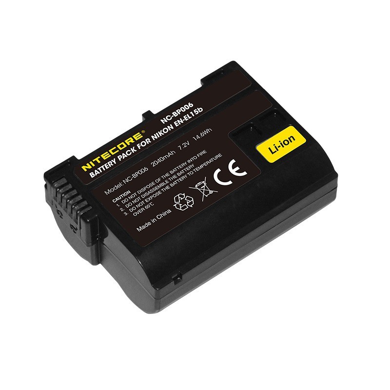 Nitecore EN-EL15B Rechargeable Lithium Ion Battery (For Nikon EL15 / EL15A / EL15B) — NC-BP006