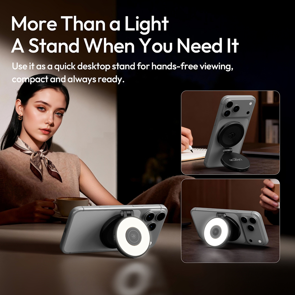 Ulanzi LM21 Magnetic Fill Light (Black L236 / White L237)