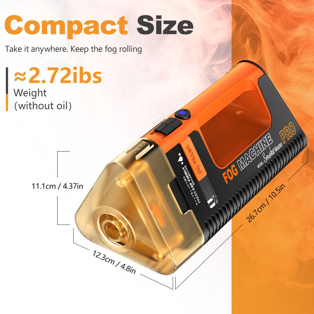 LENSGO Smoke Master PRO Portable Handheld Fog Machine (100W)