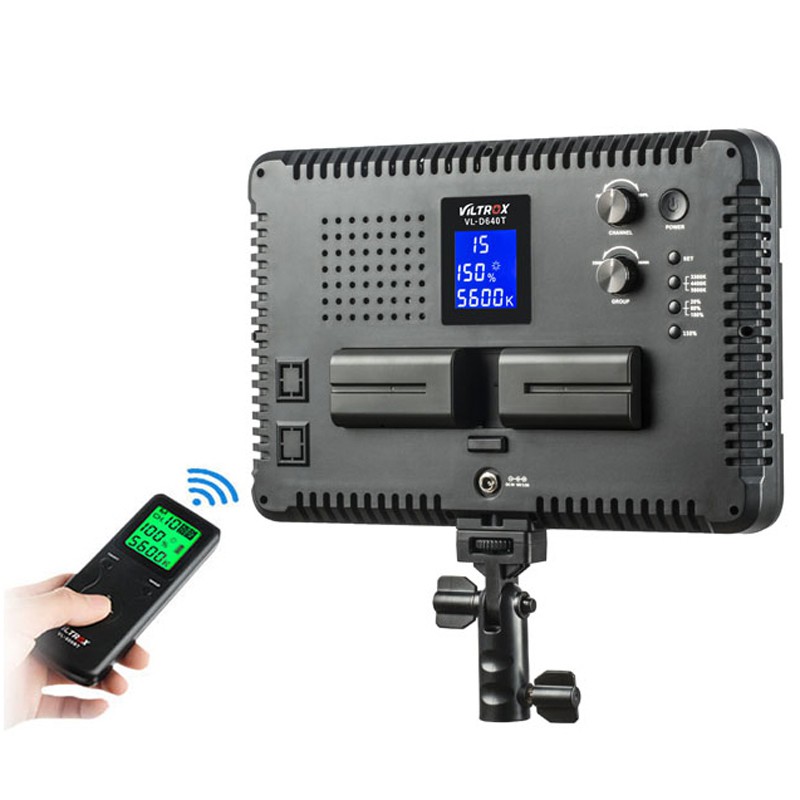 VILTROX VL-D640T (CRI>95 | 4800 Lumen | 3300K-5600K) Bi-Color Video LED Light