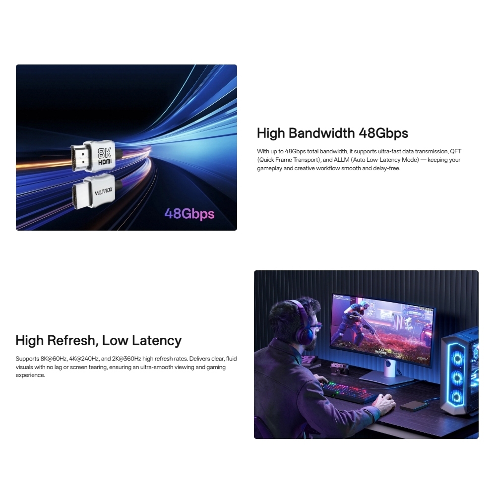 Viltrox 8K HDMI 2.1 Cable