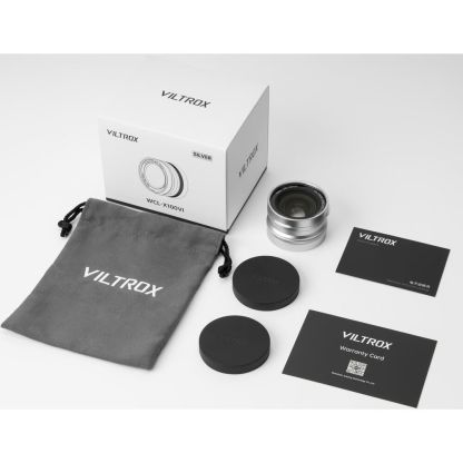 Viltrox WCL-X100VI Wide Conversion Lens for Fujifilm X100 Series Cameras (Black / Silver)