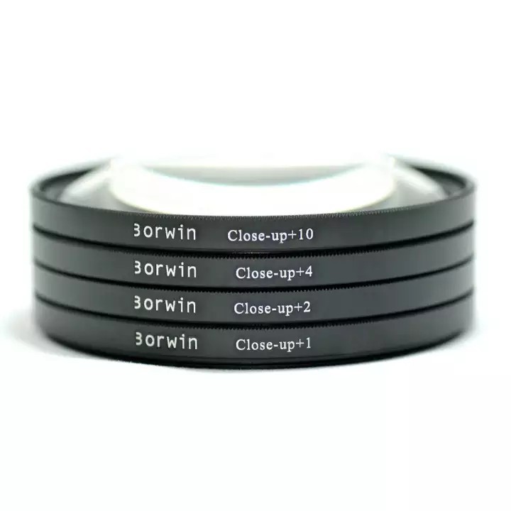 Borwin Close Up Filter Set (4 Filters: +1,+2,+4,+10)