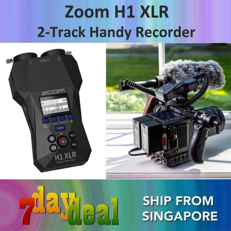 Zoom H1 XLR 32 Bit 2-Track Handy Recorder