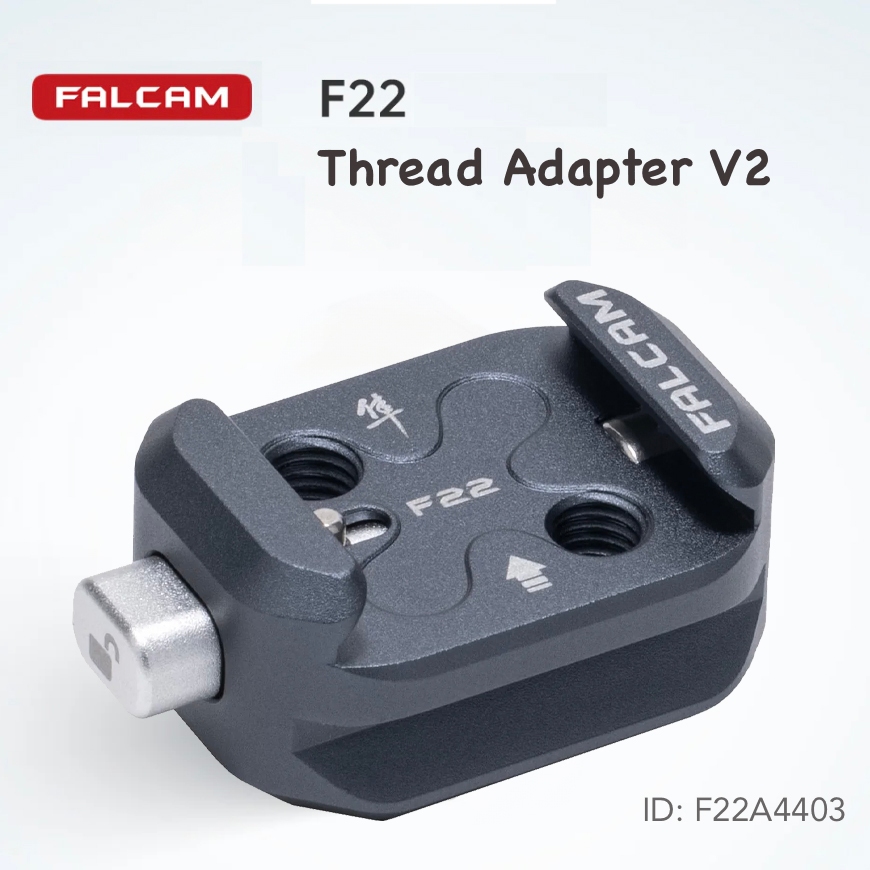 FALCAM F22 Quick Release System (Plate / Thread Adapter V2) - Arca Swiss Compatible