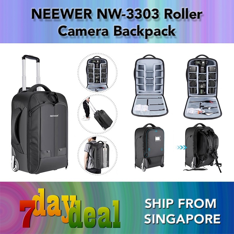NEEWER NW-3300 Roller Backpack Camera Bag