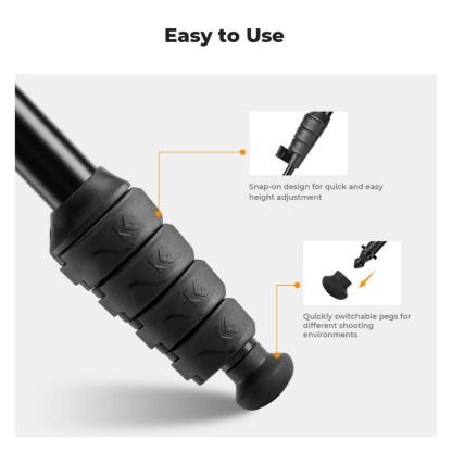 K&F MS16 Camera Monopod (160cm)