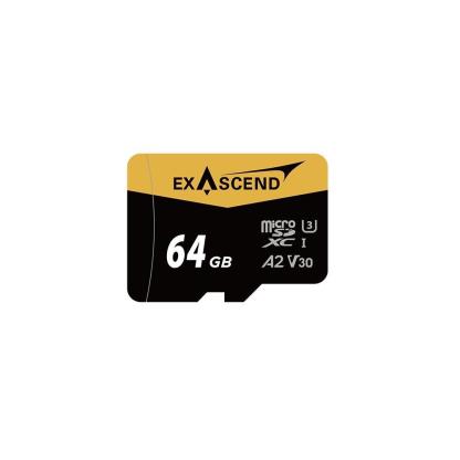 Exascend Catalyst 64GB / 128GB / 256GB Micro SD XC UHS-I V30 A2 Memory Card