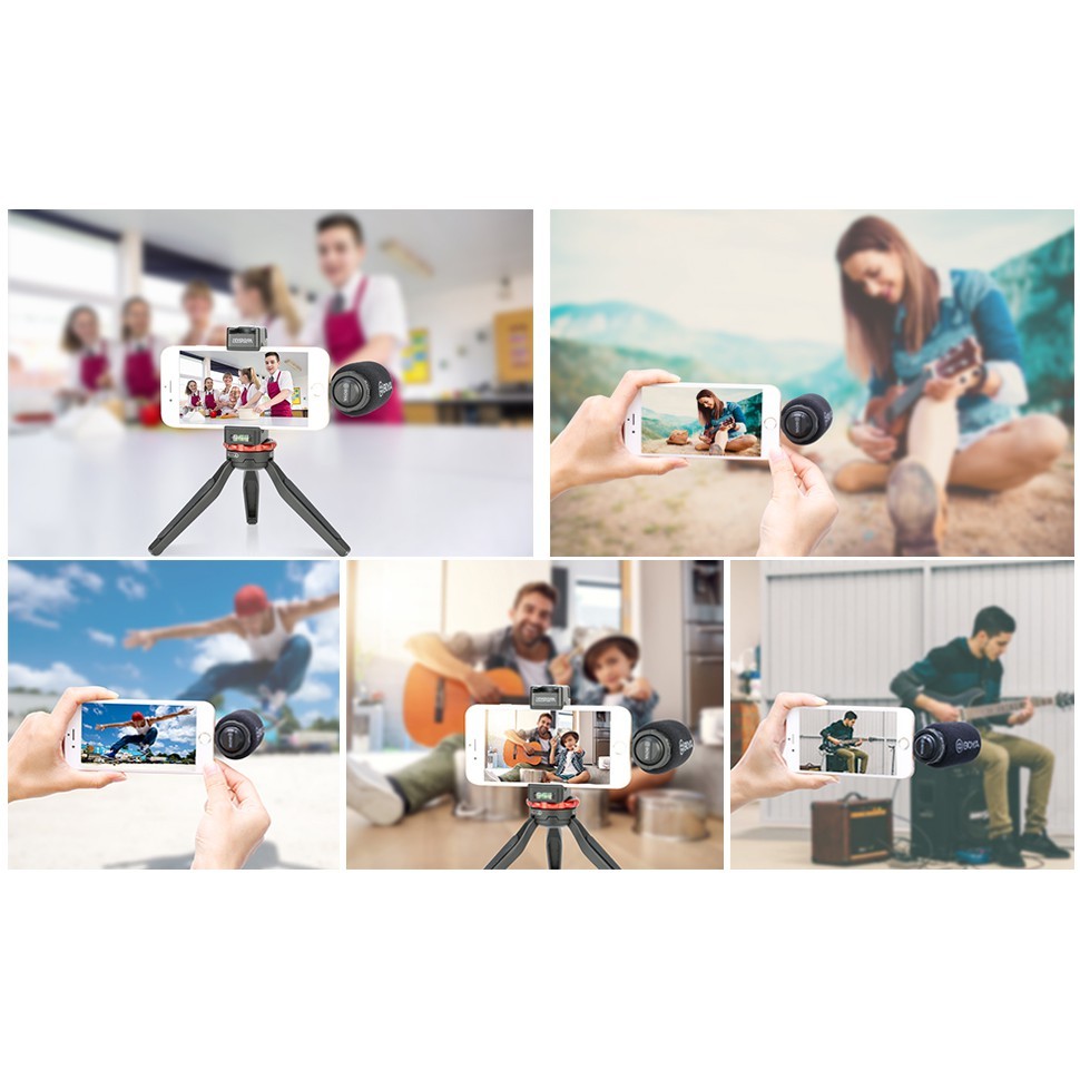 BOYA BY-DM200 Stereo Cardioid Condenser Microphone (For iP)