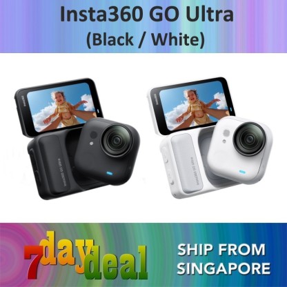Insta360 GO Ultra (Midnight Black / Arctic White) - (Standard / Creator Bundle)