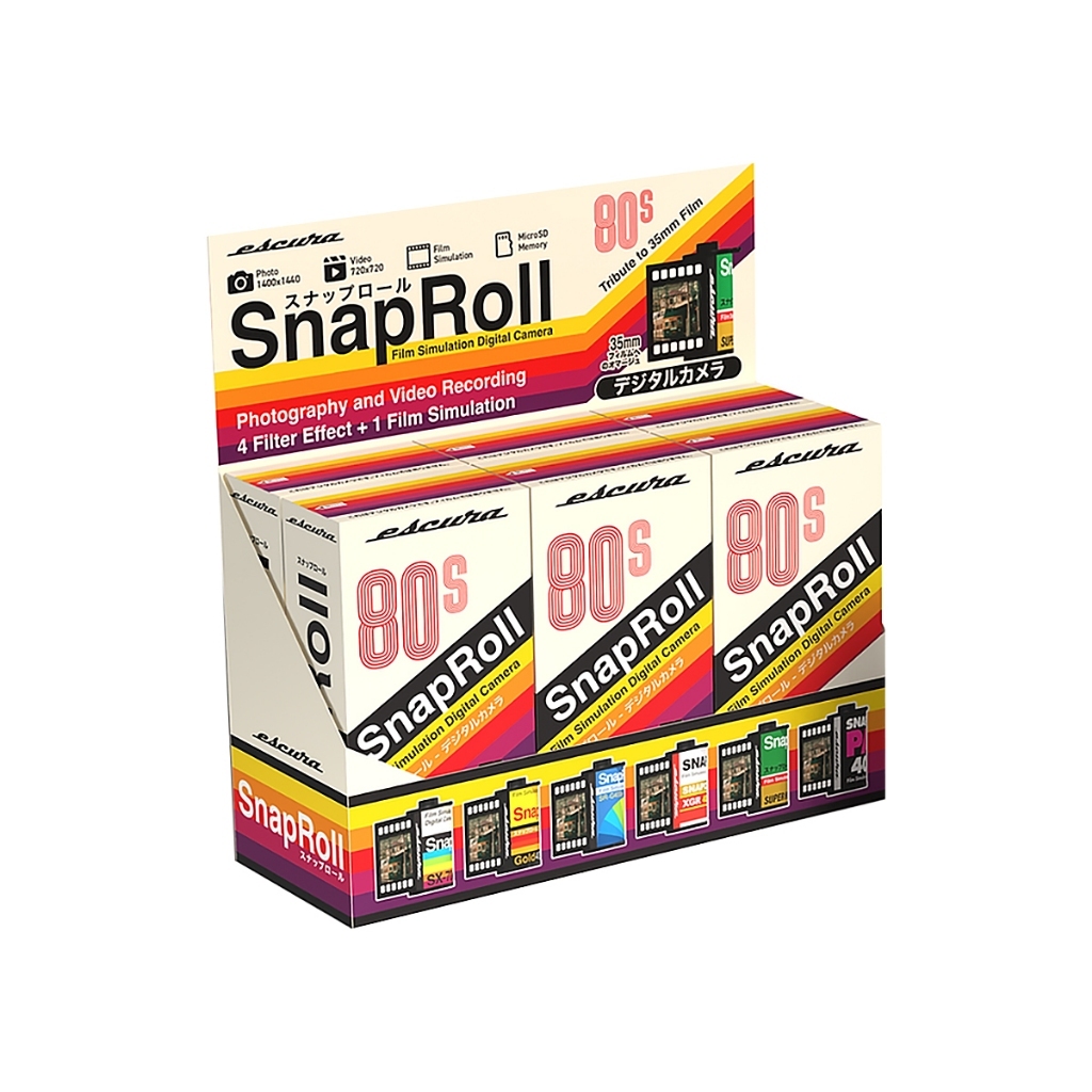Escura SnapRoll Film Simulation Digital Camera (Blind Box) - Multiple Box Discount