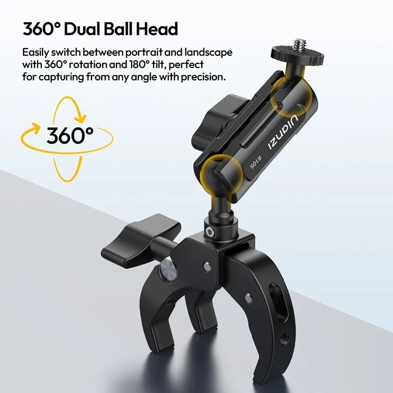Ulanzi R105 Y Super Clamp Bicycle Rail Mount (C057)