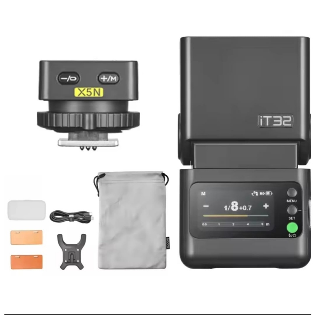 Godox iT32 & X5 iFlash Camera Flash + Trigger System (Canon / Nikon / Sony / Fujifilm / Olympus)