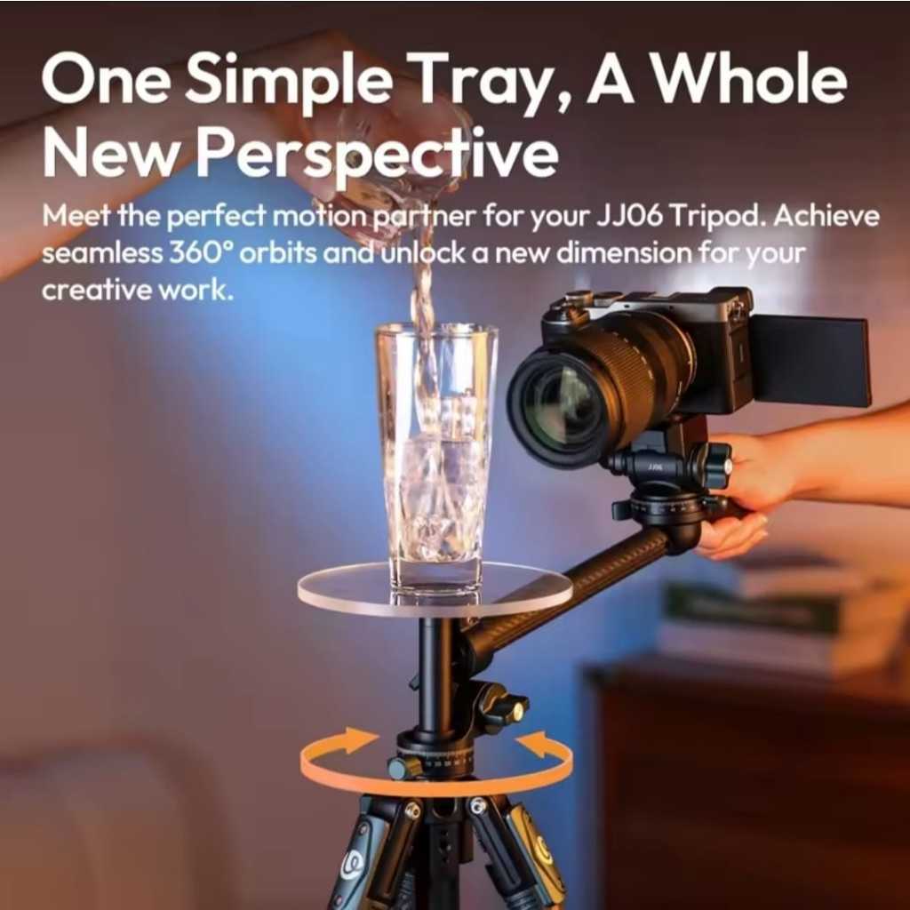 Ulanzi QT05 Xiaojiu Center Column Rotating Tray (C099) For Ulanzi JJ06 Video Tripod