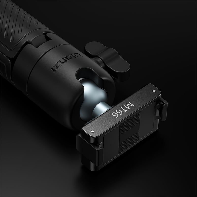 Ulanzi MT66 ClipMate Tripod with Action Connector (S041) - 3 in 1 Mini Tripod / Selfie Stick / Clip