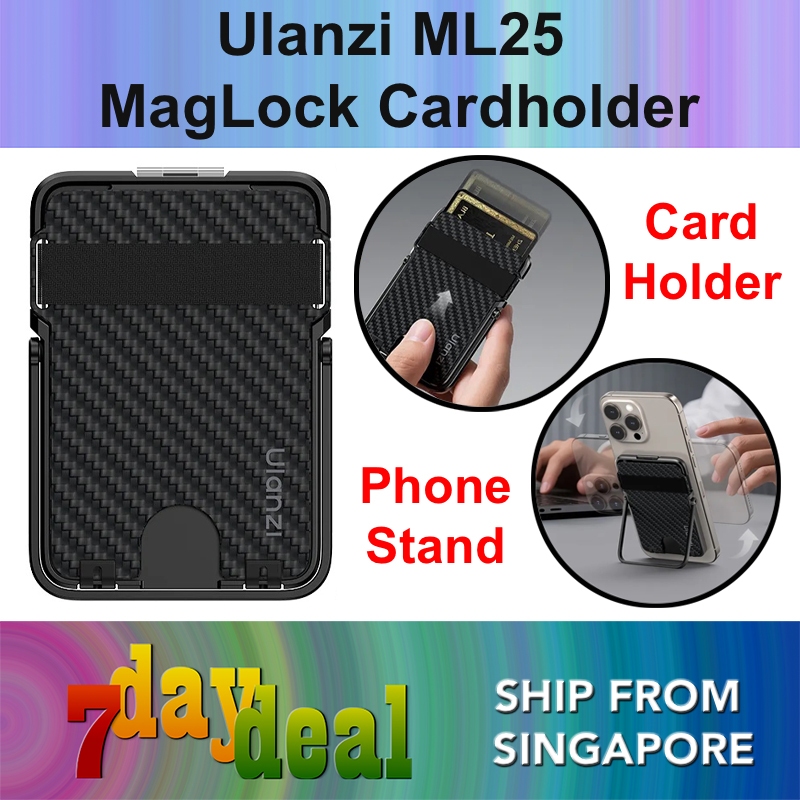 Ulanzi ML25 MagLock Cardholder and Phone Stand (M095)