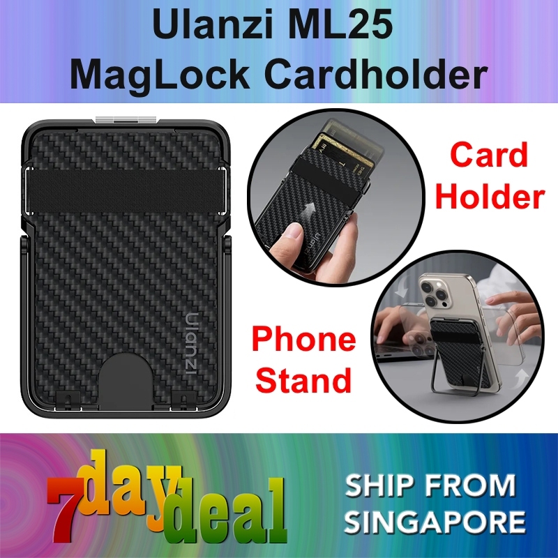 Ulanzi ML25 MagLock Cardholder and Phone Stand (M095)