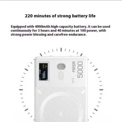 Godox MA5R RGBWW Magnetic Charging LED Light and Power Bank