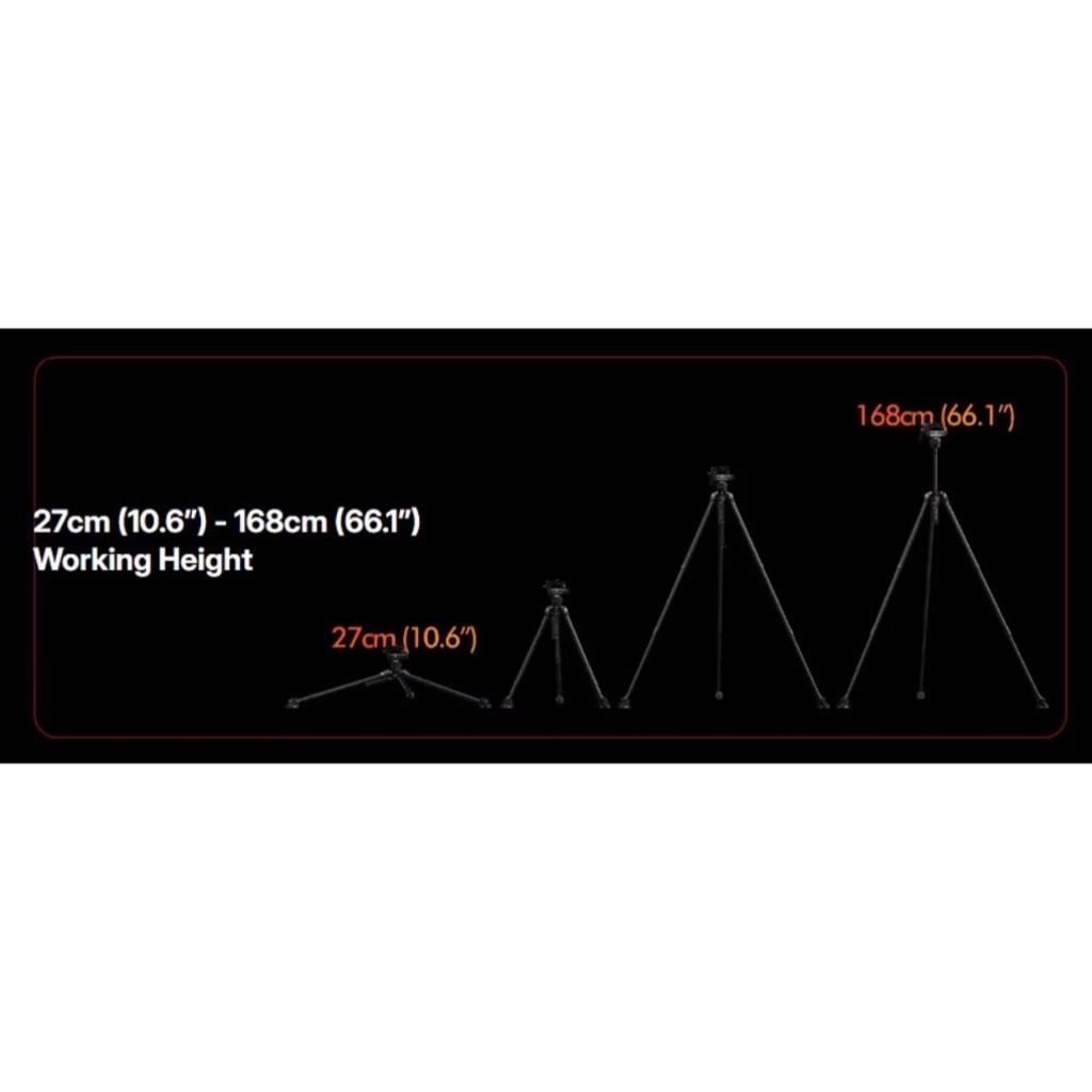 SmallRig x Potato Jet TRIBEX CARBON II Tripod With Dynamic Balance Hydraulic Fluid Head (5755)