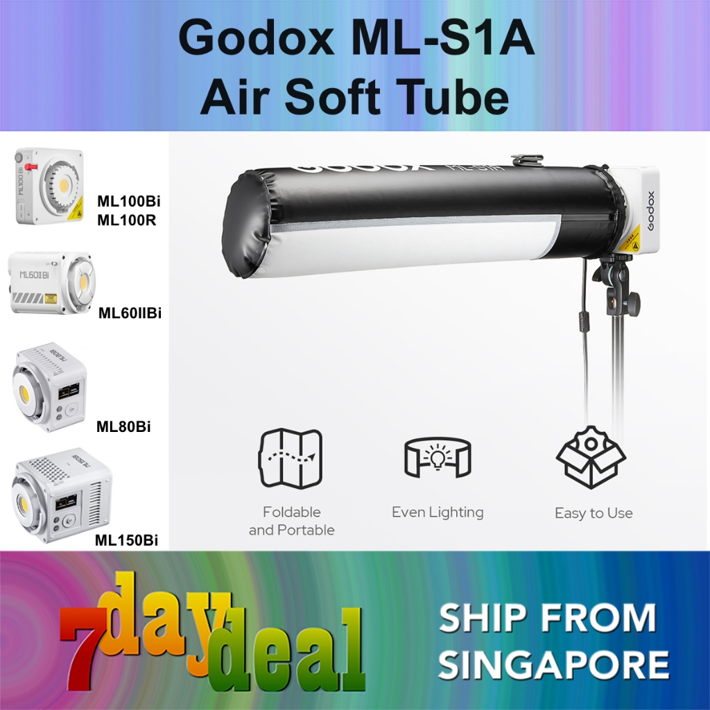 Godox ML-S1A Air Soft Tube (Diffuser Softbox For ML100Bi / ML100R / ML60IIBi / ML80Bi / ML150Bi)