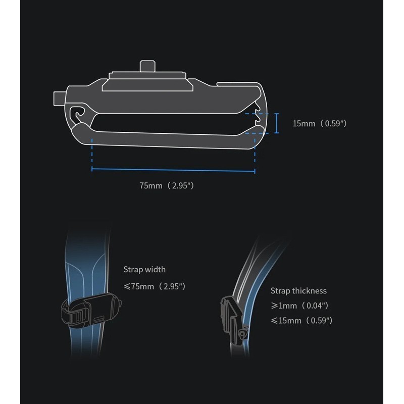 PGYTECH Beetle Camera Clip
