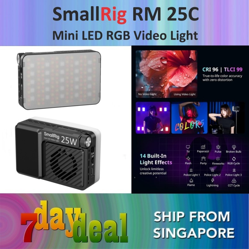 SmallRig RM 25C RGB Mini LED Video Light (5357)