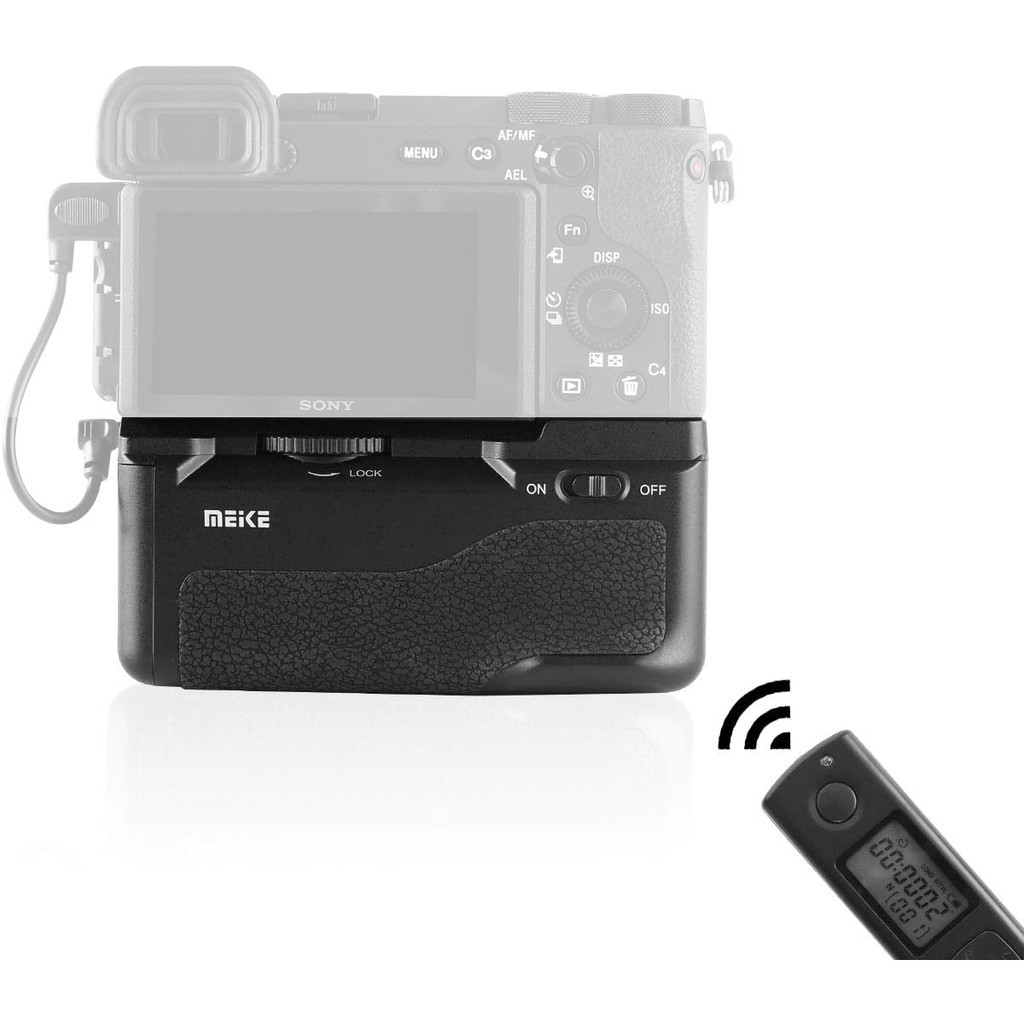 Meike MK-A6600 Pro Battery Grip with Wireless Remote Control (For Sony