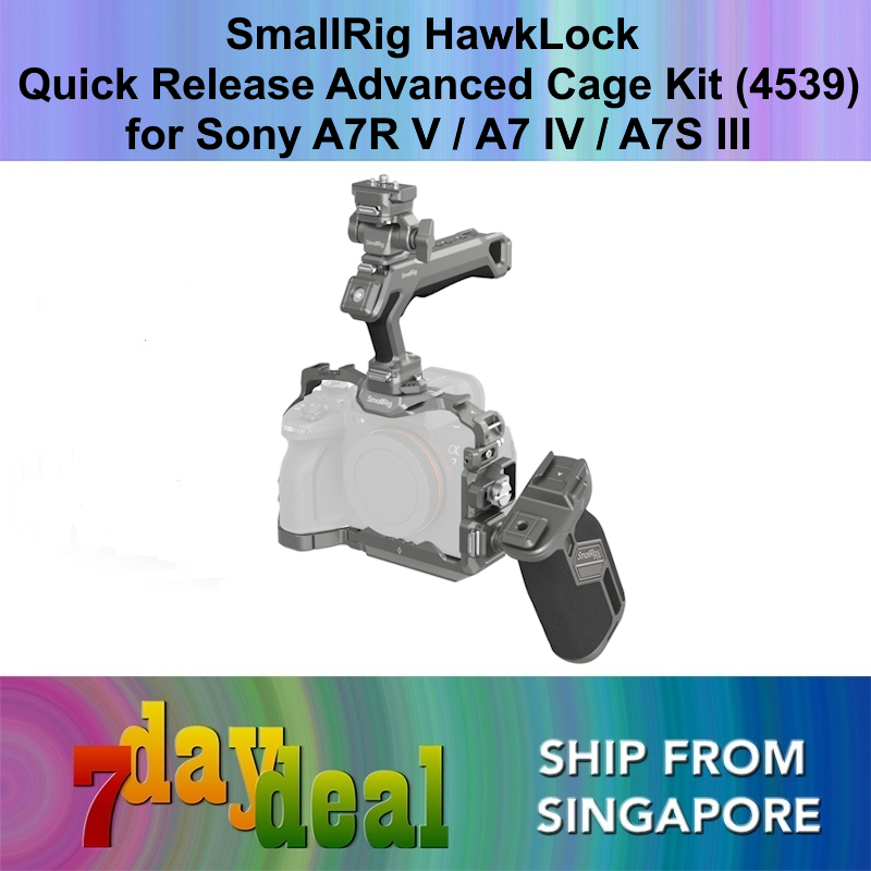 SmallRig HawkLock Quick Release Advanced Cage Kit for Sony A7R V / A7 IV / A7S III (4539)