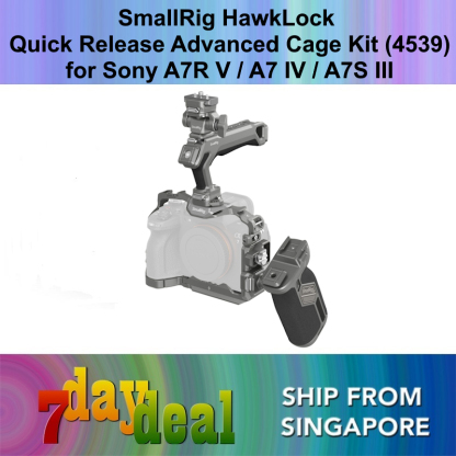 SmallRig HawkLock Quick Release Advanced Cage Kit for Sony A7R V / A7 IV / A7S III (4539)