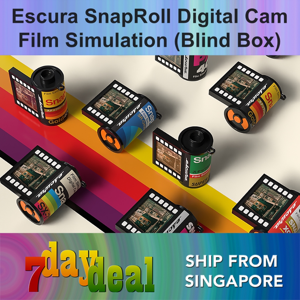 Escura SnapRoll Film Simulation Digital Camera (Blind Box) - 1 Box